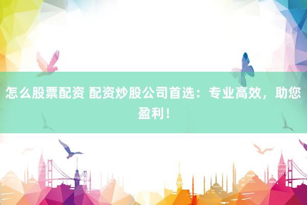 怎么股票配资 配资炒股公司首选：专业高效，助您盈利！